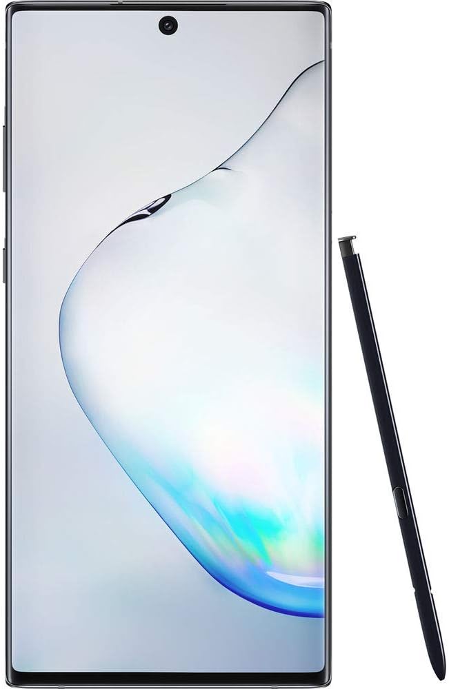 Samsung Galaxy Note 10+ N975F/DS, 4G LTE, International Version (No US Warranty), 256GB, Aura Black - GSM Unlocked