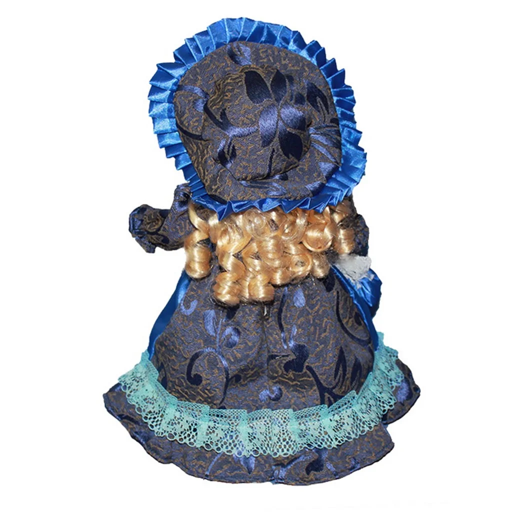 Antique Elegant Porcelain Girl for Doll Standing Figurines Handicraft Beautifully Dolls Christmas Gift Exquisite Present