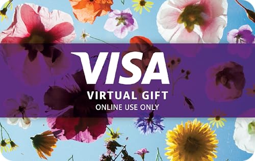 Visa Virtual $200 eGift Card (plus $6.95 Purchase Fee) - For Online Use Only