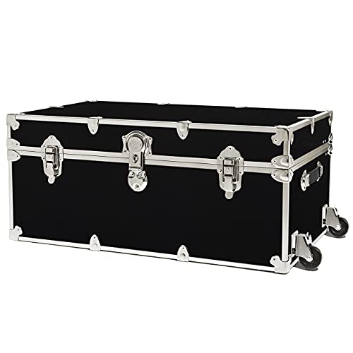 Rhino Trunk & Case Camp & College Trunk with Removable Wheels 30"x17"x13" (White)