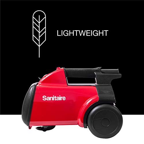 Sanitaire SC3683D Canister Vacuum, Red