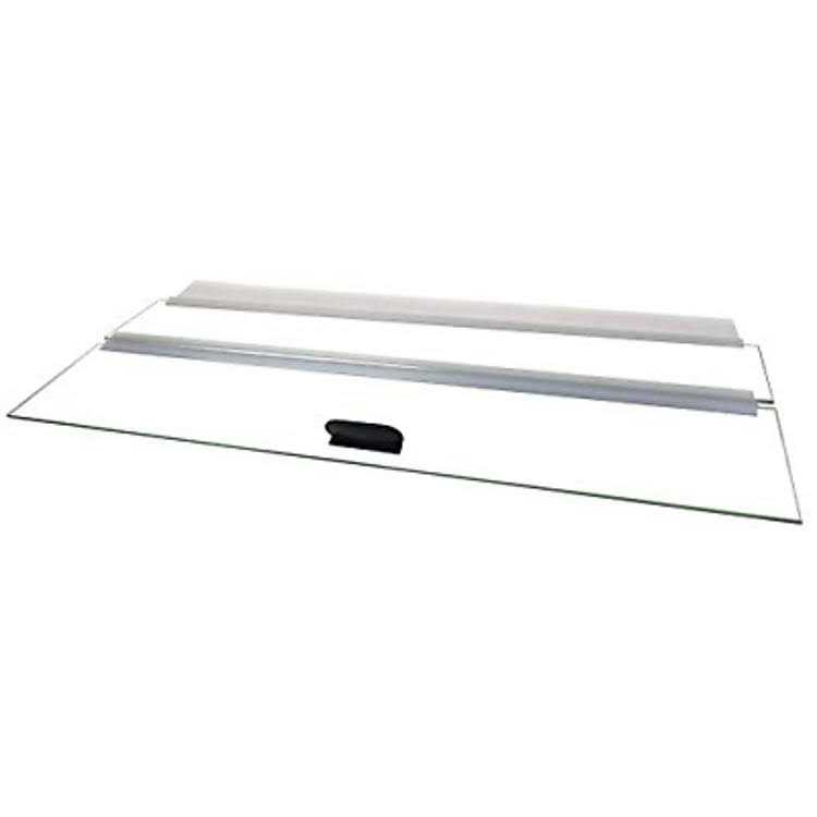 H2Pro Glass canopy 2 Piece Set for Aqueon All Glass 7590110 gallon 48x18 Aquarium Fish Tank - Pet Supplies online store