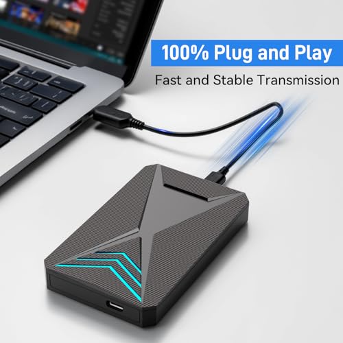 Retro Game Console Hard Drive 2T, Retro Drive with 18 Emulator Console, 4280 Plug and Play Video Games for PC, Launchbox Hard Drive Emulator, USB 3.0, Hyper Base Lbox