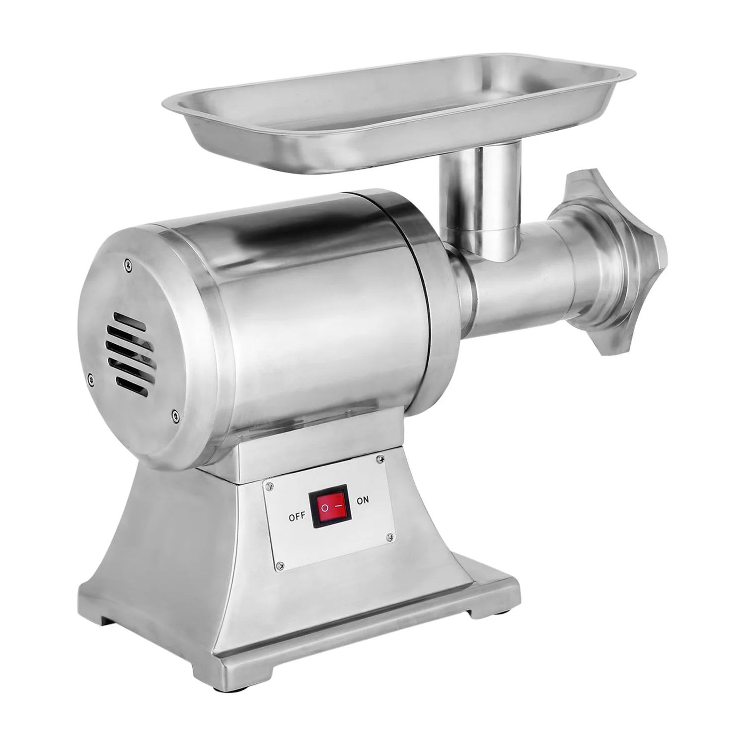 GorillaRock Meat Grinder Commercial | Electric Minced Meat Maker | Stainless Steel Meat Chopper | 250 kg (550 lbs) p/h | 110V