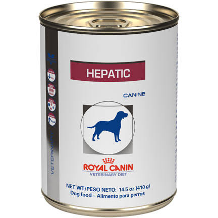 Royal Canin Veterinary Diet Hepatic Canned Dog Food, 14.4-oz, 24 ct