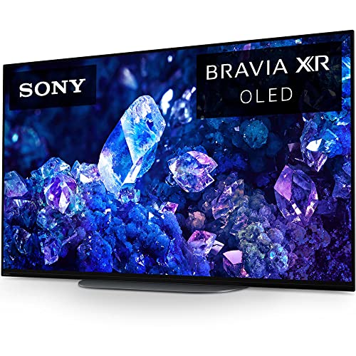 Sony XR42A90K Bravia XR A90K 42" 4K HDR OLED Smart TV Bundle with Monster TV Full Motion Wall Mount for 32"-70" with 6 Piece Sound Reactive Lighting Kit
