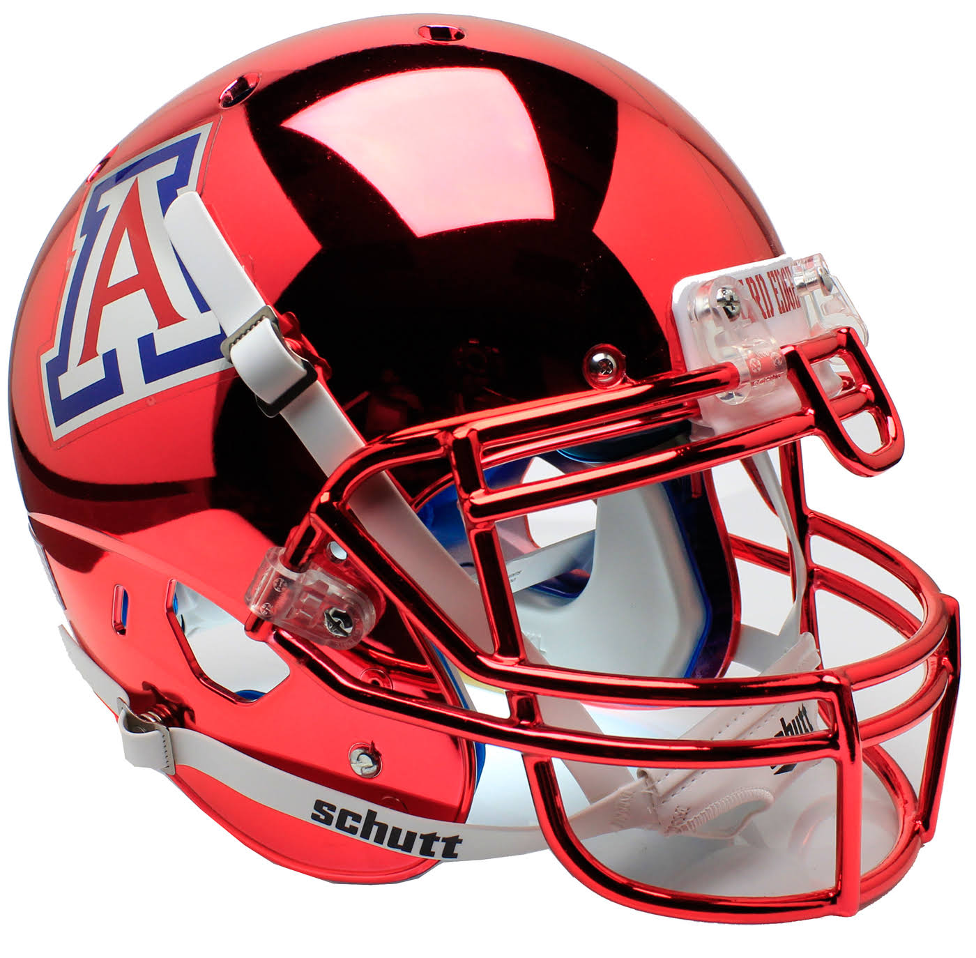 Arizona Wildcats Chrome Schutt XP Authentic Football Helmet