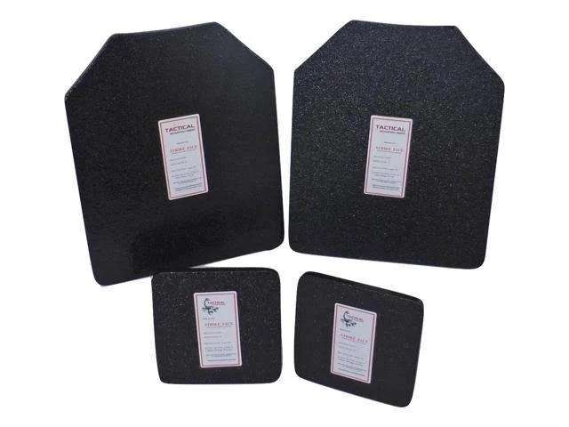 Tactical Scorpion Gear Level IIIA Body Armor Pair Hard 10x12, 6x6 Plates Stops .44