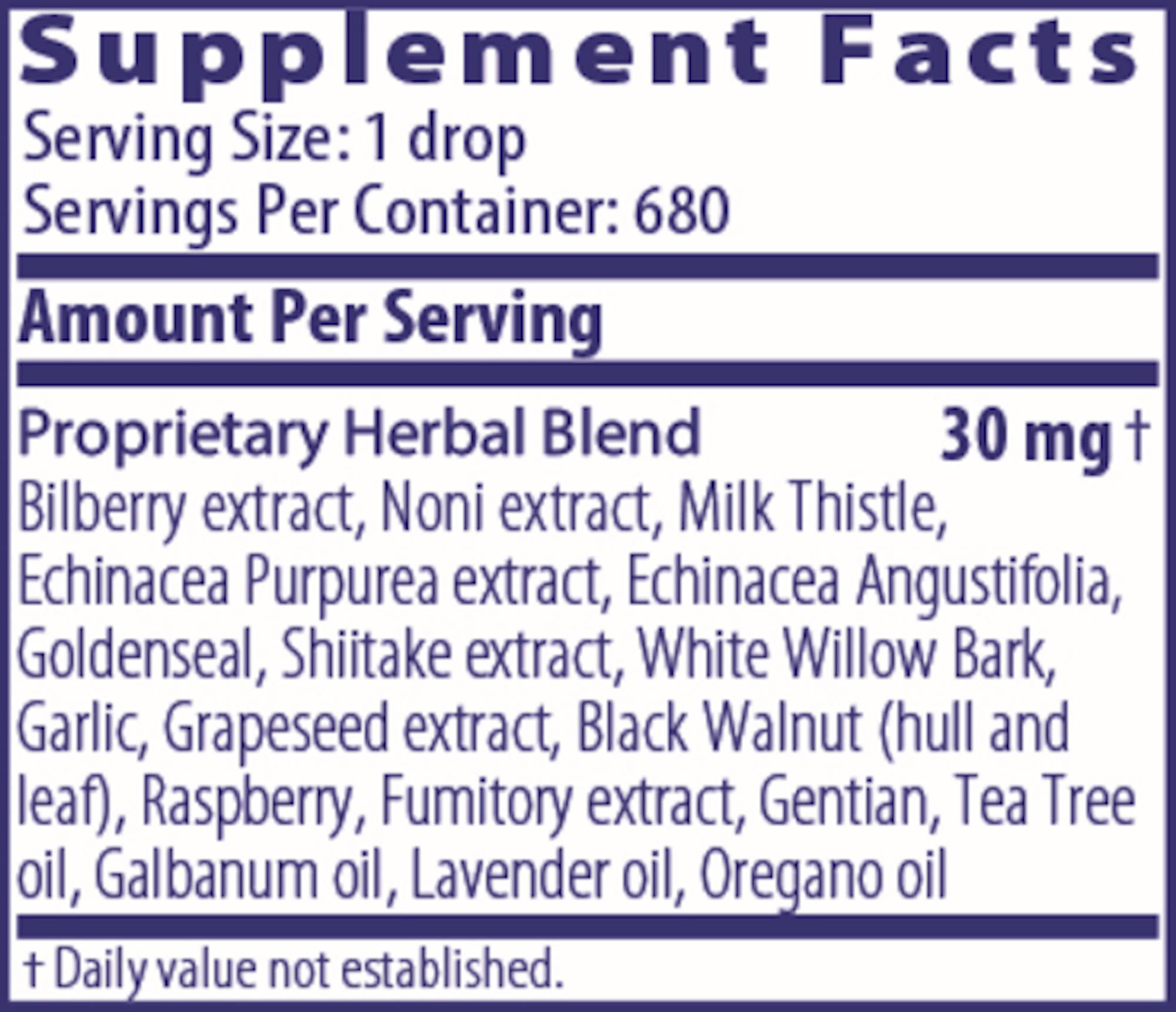 Biocidin LSF - Bio-Botanical Research