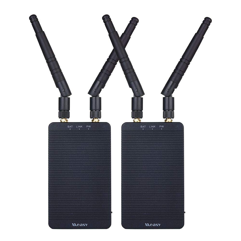 Wireless HD Transmitter and Receiver Wireless HD Extender Wireless HD Sender 2.4G/5.8G up to 100M/330FT HDMI Wireless Audio Video for HD TV / Projector Maybe delay