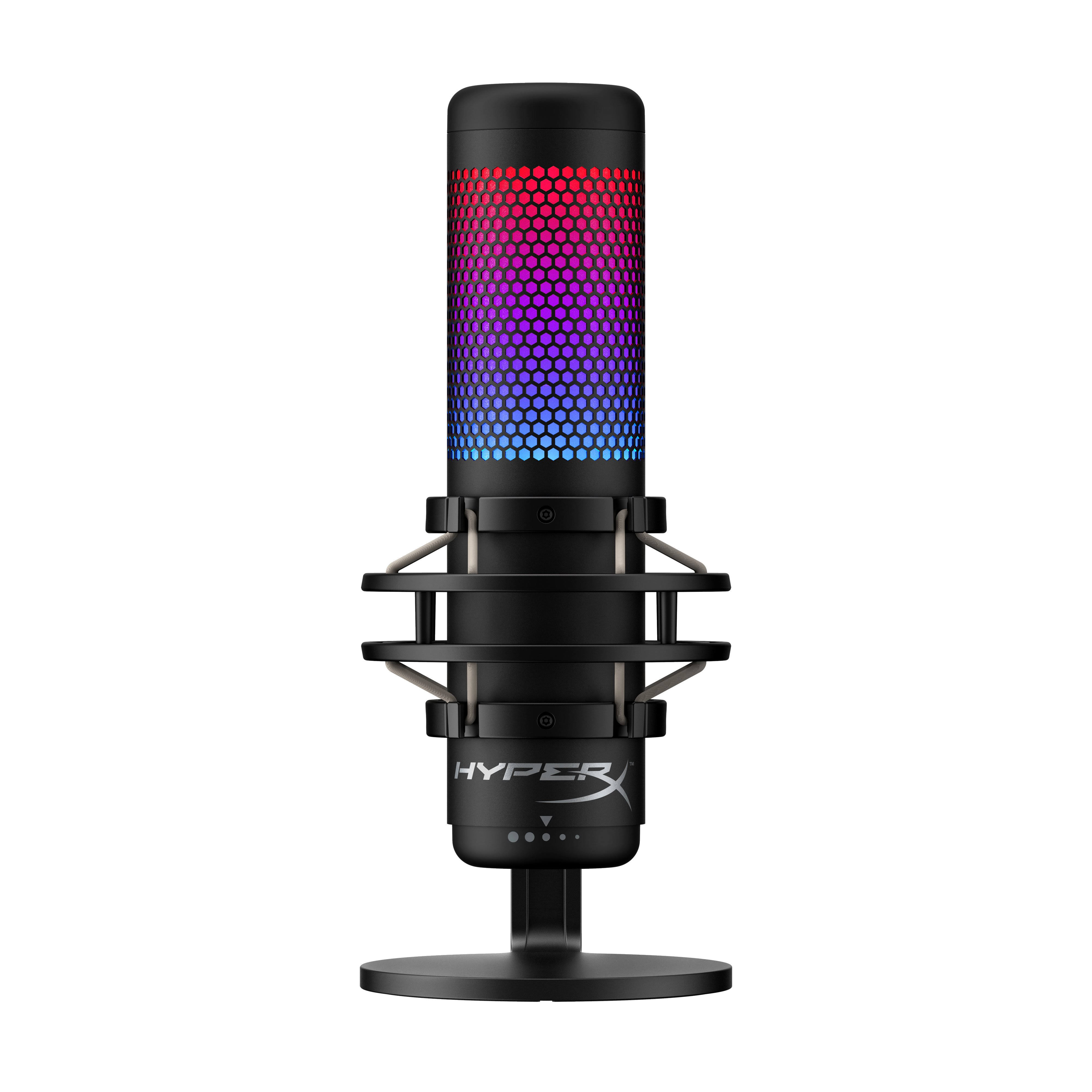 HyperX QuadCast S RGB USB Condenser Microphone - Black