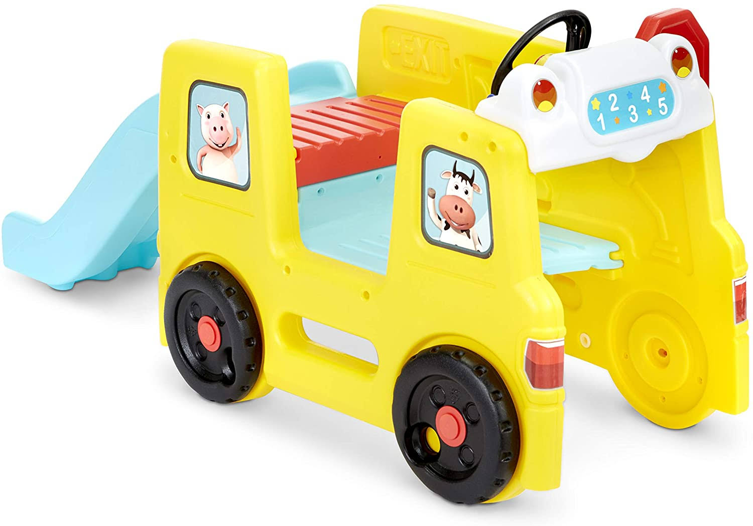 Little Tikes Baby Bum Wheels on The Bus Climber and Slide with Interactive Musical Dashboard