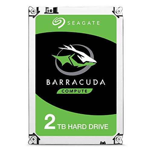 Seagate 2TB BarraCuda SATA 6Gb/s 64MB Cache 3.5-Inch Internal Hard Drive (ST2000DM006)