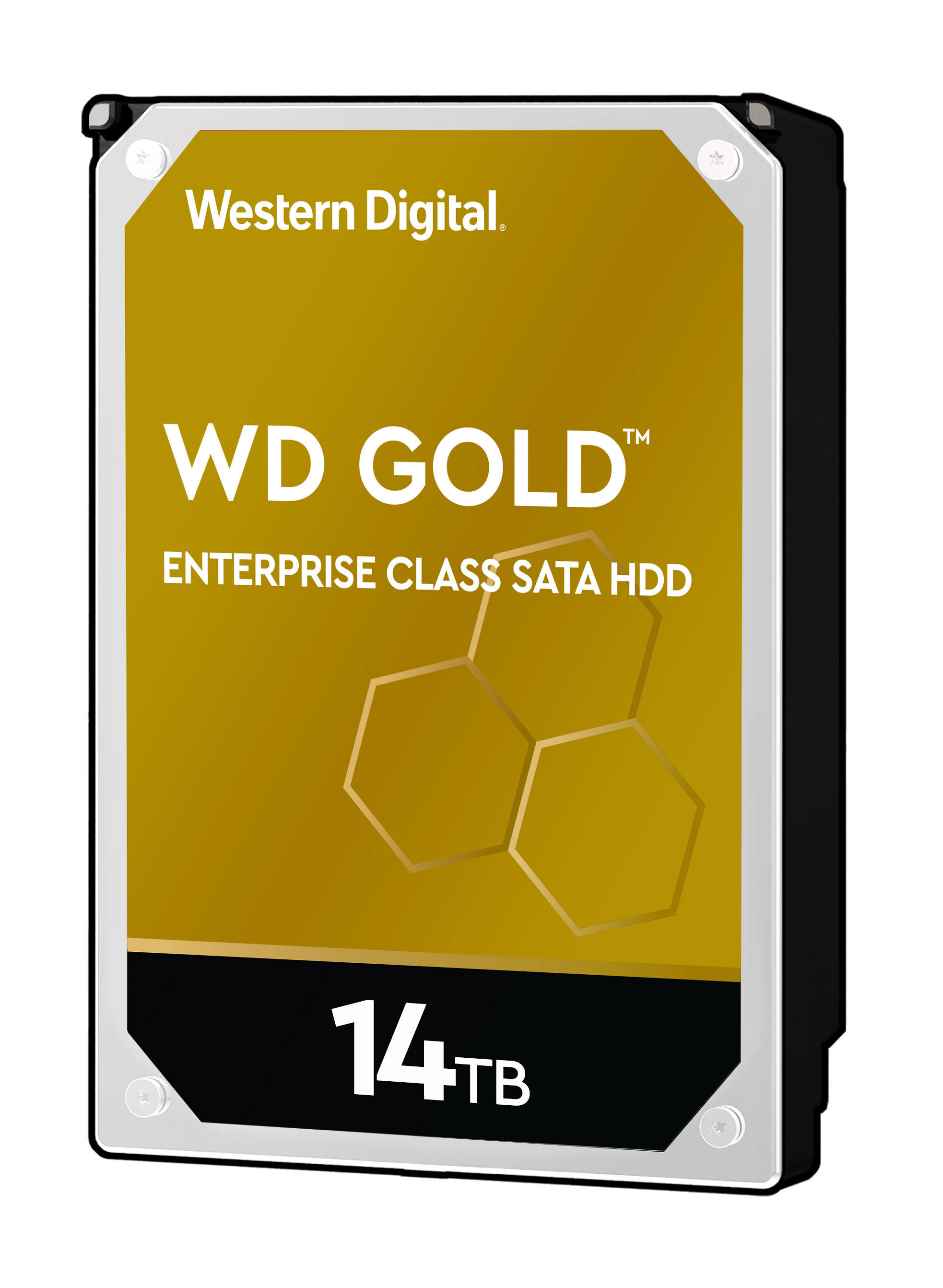 WD Gold DC HA750 Enterprise Class SATA HDD 14 TB Internal HDD - 3.5x22 - WD141KRYZ - SATA 6Gb/s - 7,200 rpm