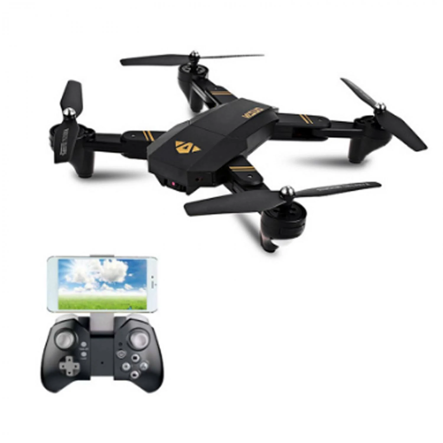 VISUO XS809HW WiFi 2.4G 6-Axis RC Quadcopter Drone with 2MP HD Camera