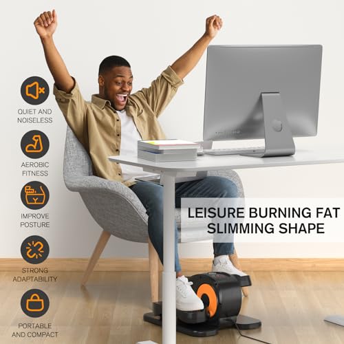 Under Desk Elliptical Elliptical Machines for Home Use Seated Elliptical Ellipse Leg Exerciser Exerciser for Seniors Portable Elliptical Under Desk Bike Pedal Exerciser Exerciser for Seniors