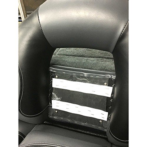 DeckMate Compact Bass Boat Seats (Charcoal & Blue)