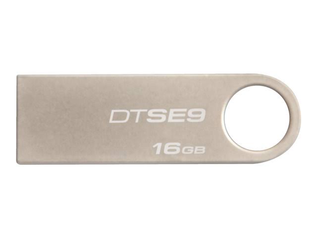 Kingston DataTraveler SE9 - USB flash drive - 16 GB - USB 2.0 - champagne