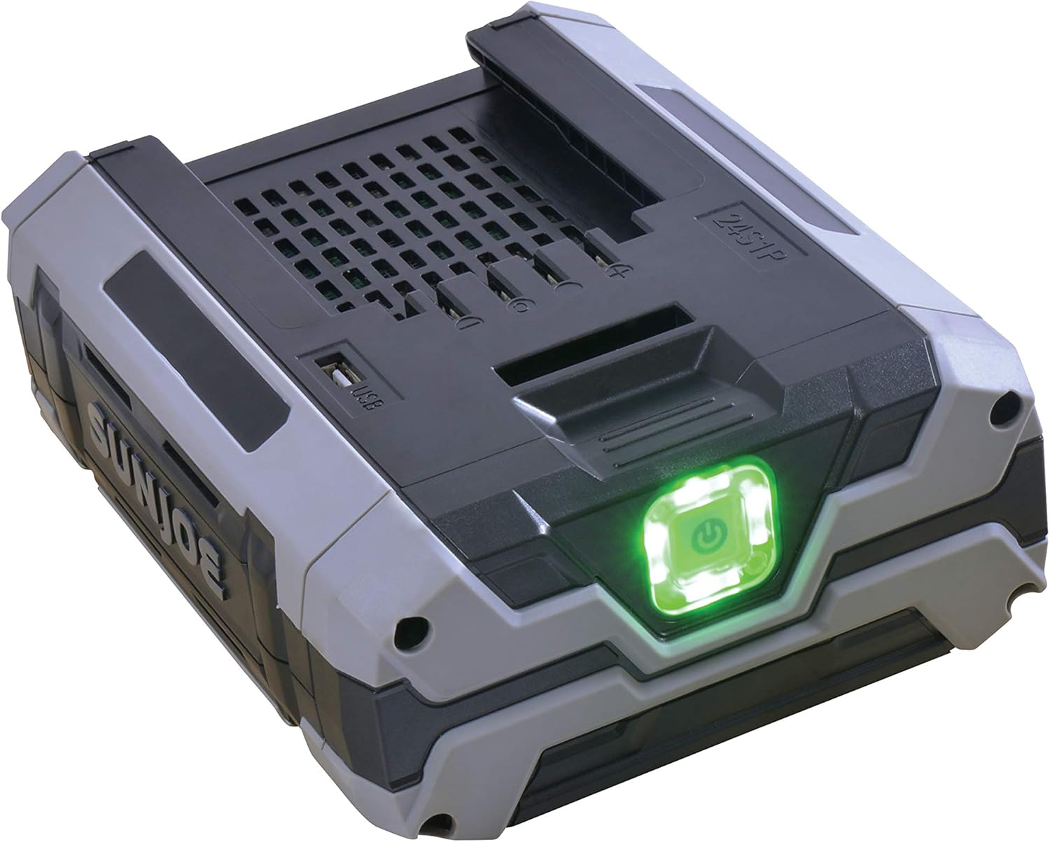 Snow Joe + Sun Joe iON100V-2.5AMP 100-Volt Max 2.5-Amp Battery w/Built-in USB Port