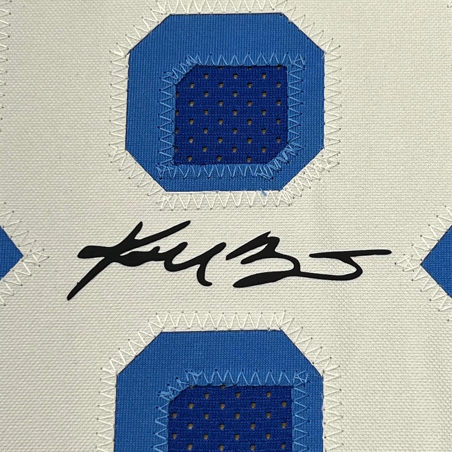 Framed Facsimile Autographed Kobe Bryant 35x39#8 Los Angeles LA Retro Blue Reprint Laser Auto Basketball Jersey Size Men's XL