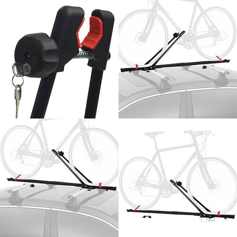 CyclingDeal 1 Bike Car Roof Carrier Rack Bicycle Racks with Lock