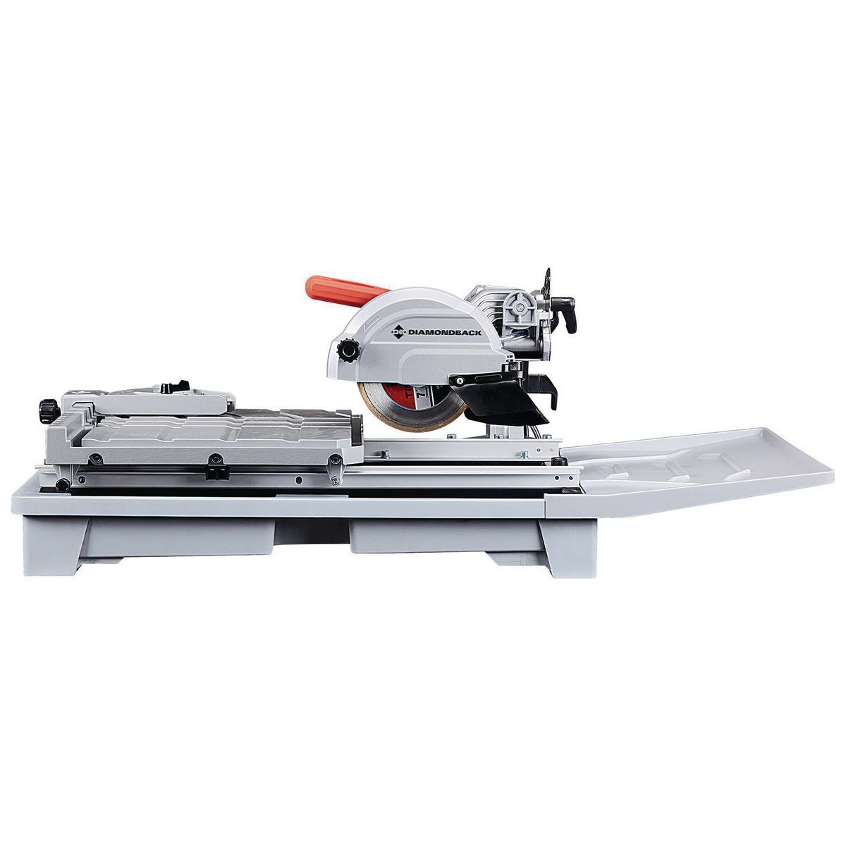 DIAMONDBACK 10 Amp, 7 in. Wet Tile Saw with Sliding Table