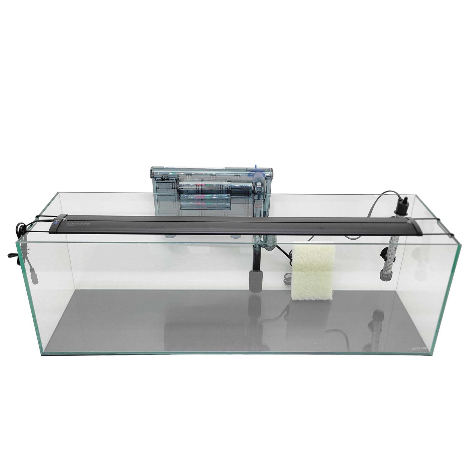 Lifegard Aquatics 22 Gallon Clear Glass Bookshelf Aquarium - Pet Supplies online store