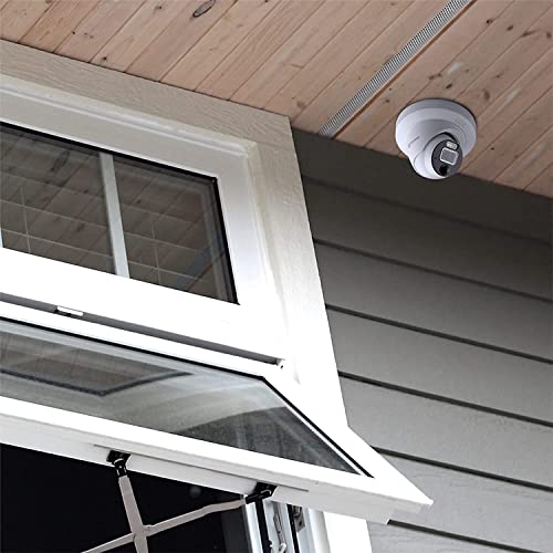 Swann 4K Security Camera System, 8 Channel 8 Cam, DVR with 2TB for 24/7 Home Surveillance, Indoor/Outdoor Wired 8MP Bullet Cameras, Color Night Vision, IP66,True Detect, Spotlights & Sirens