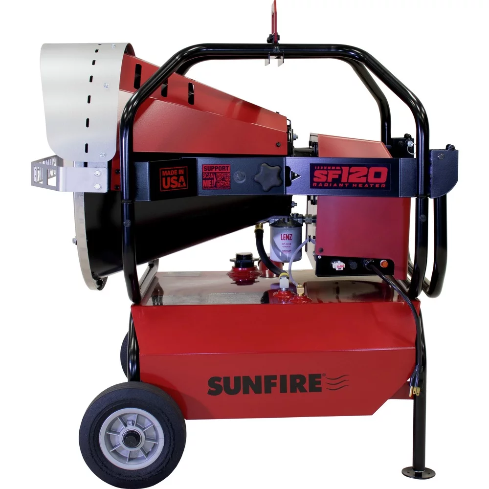 Sunfire 95120 SF120 120,000 BTU Diesel/Kerosene Radiant Heater