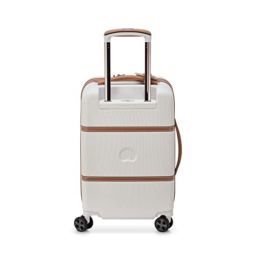 DELSEY PARIS Chatelet Air 2.0 Hardside Luggage with Spinner Wheels, Angora, Checked-Large 28 Inch