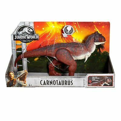 Jurassic World Action Attack Carnotaurus Figure