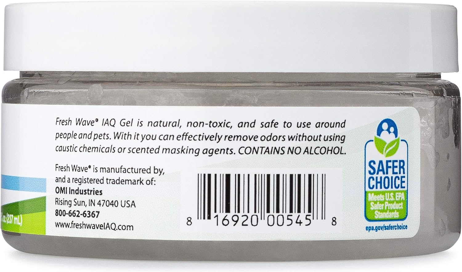 Fresh Wave IAQ Commercial Odor Eliminating Gel, 8 fl. oz. (Pack of 6) Pack of 2