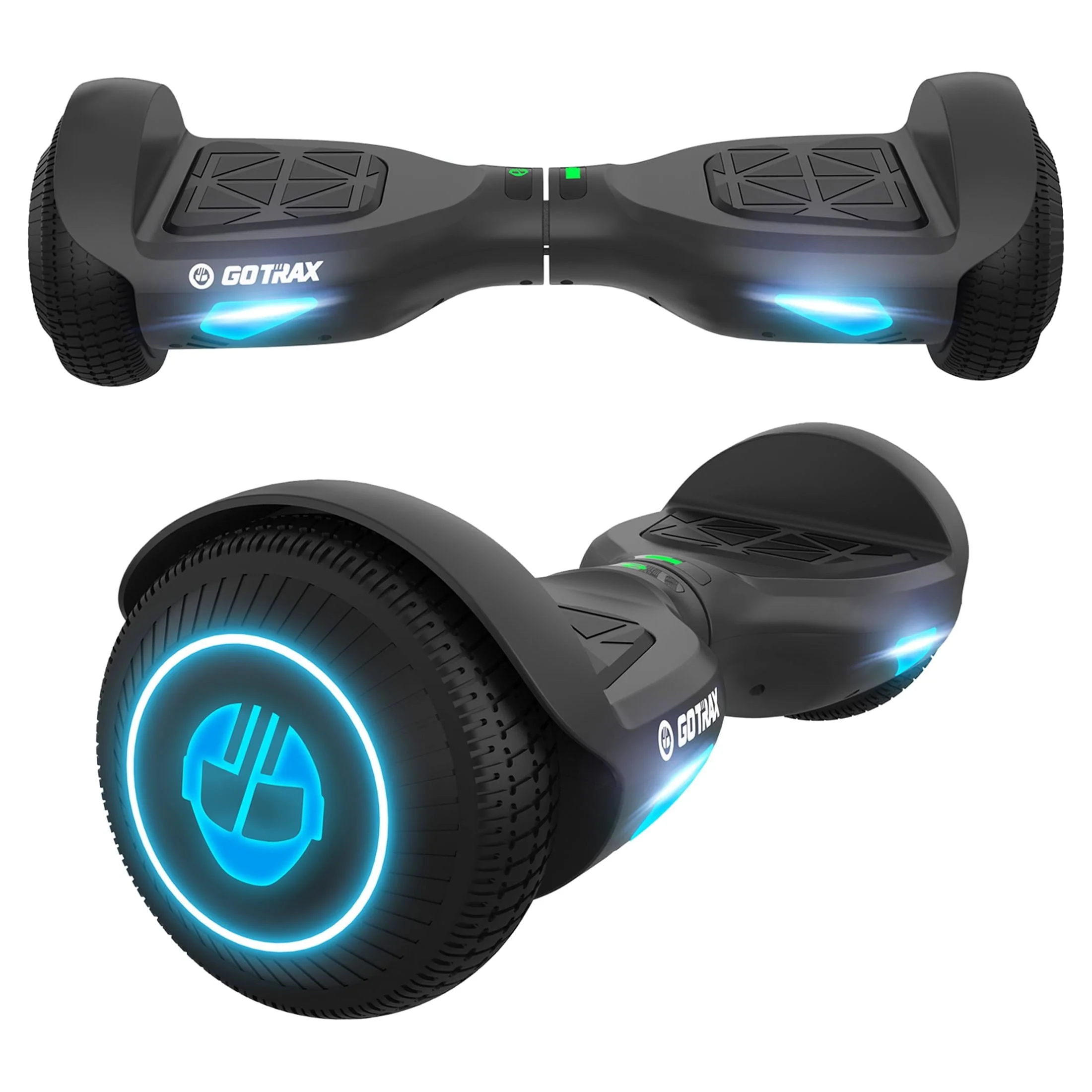 Gotrax Edge Hoverboard for Kids Adults, 6.5 Tires 6.2mph & 2.5 Miles Self Balancing Scooter, Black