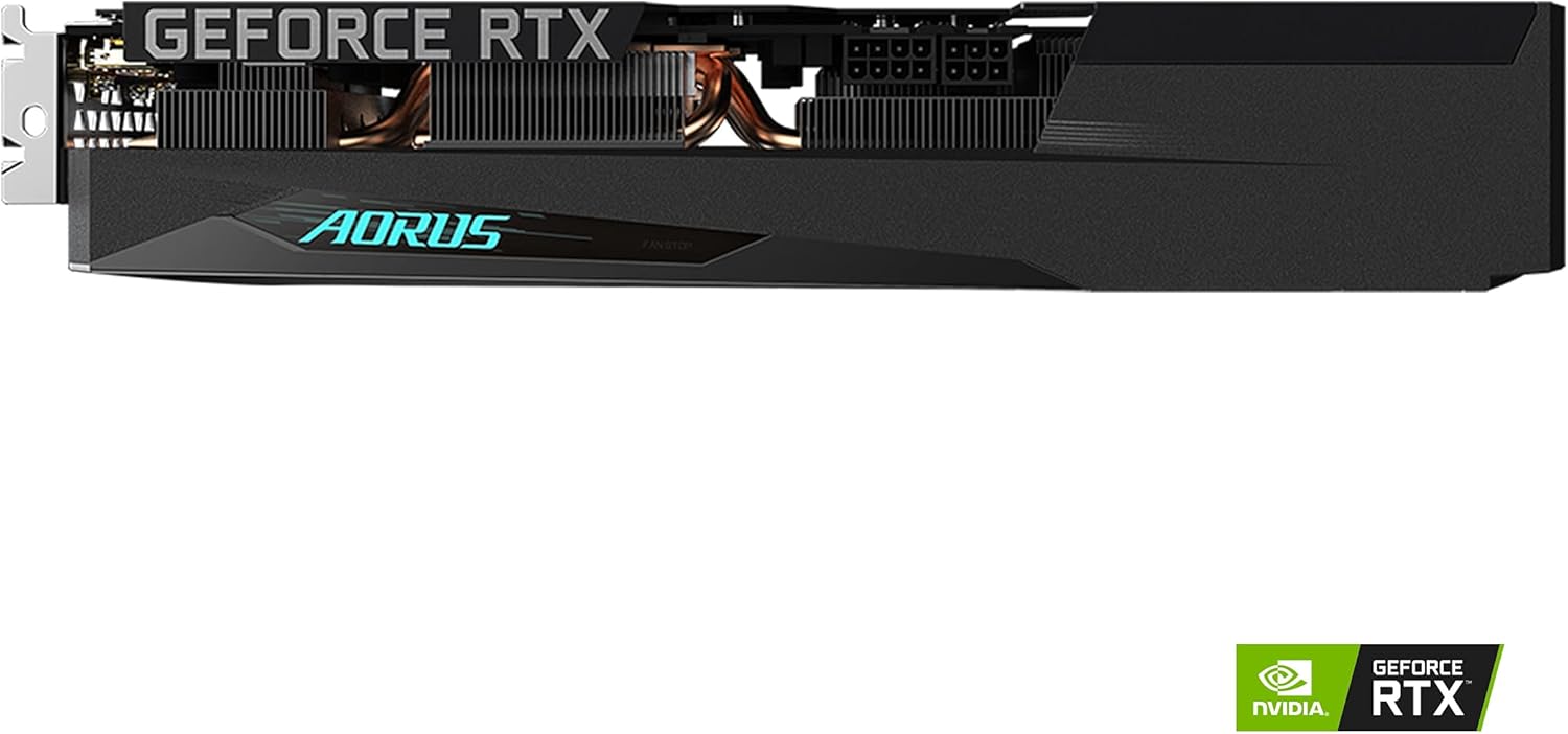 GIGABYTE AORUS GeForce RTX 3060 Elite 12G (REV2.0) Graphics Card, 3X WINDFORCE Fans, 12GB 192-bit GDDR6, GV-N3060AORUS E-12GD Video Card