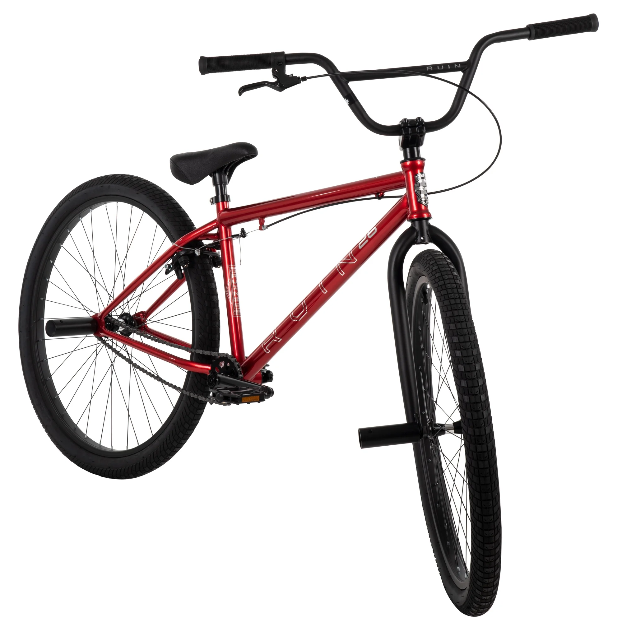 Huffy Ruin 26-inch Men's BMX Freestyle Bicycle, Ages 12+ Years,  Red