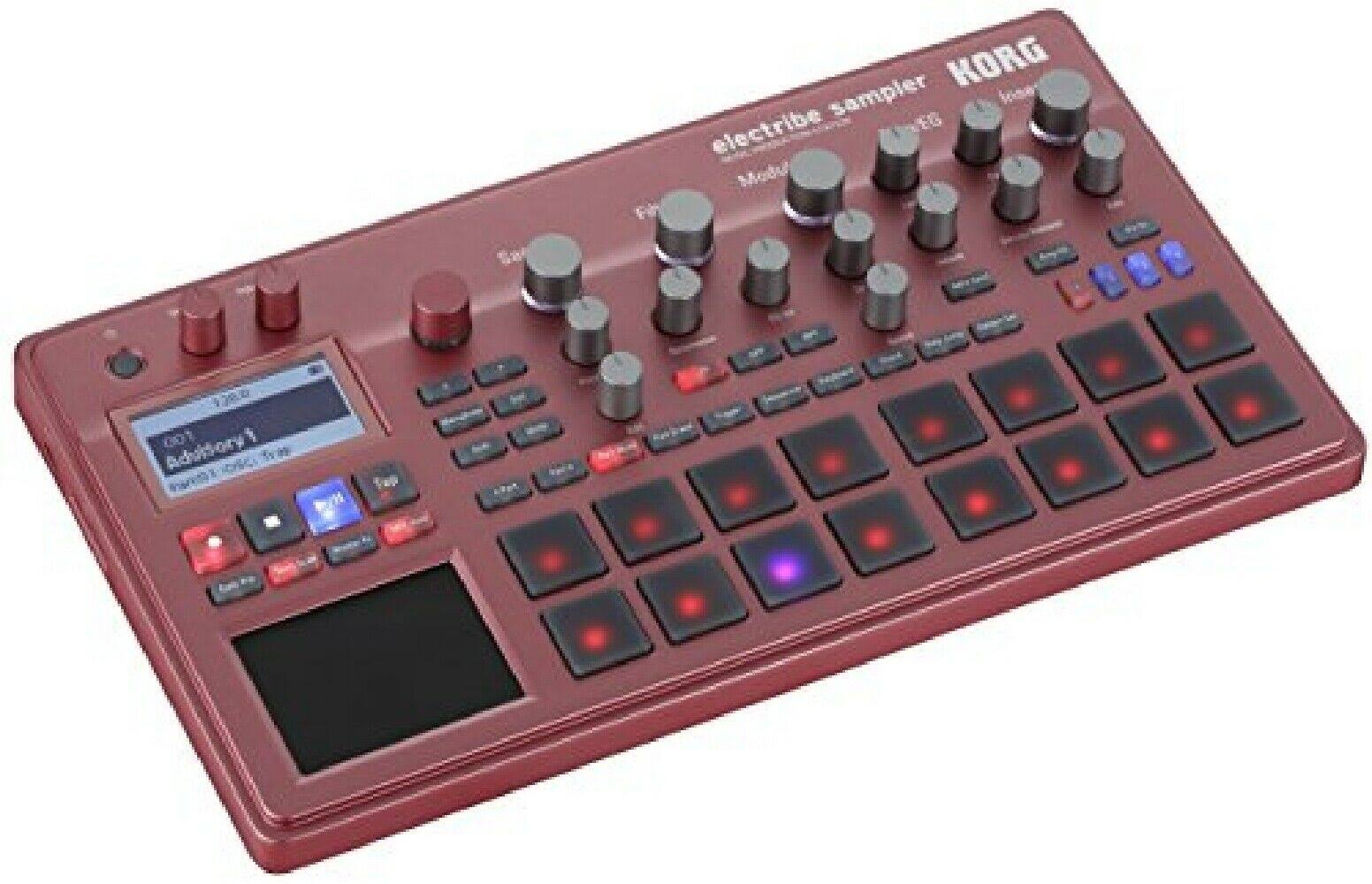 Korg ELECTRIBE2SRD Electribe Sampler in ESX Red with V2.0 Software