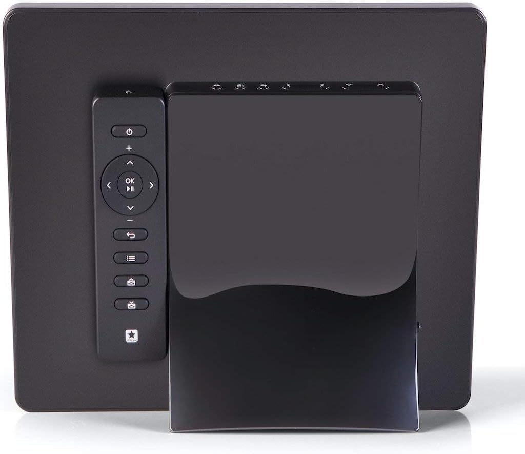 Pix-Star Easy Digital Photo Frame WiFi 10 Inch, Share Videos and Photos Instantly by Email or App from Anywhere, High Resolution Display, Motion Sensor, for Friends and Family