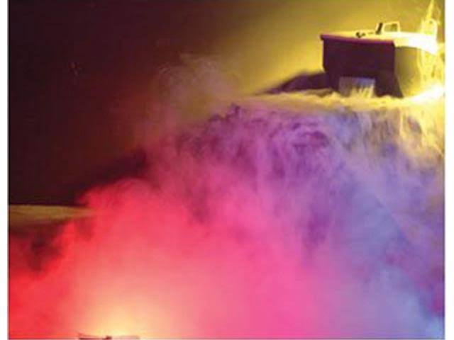 New American DJ Mister Kool Low Lying Dry Ice Effect Fog Machine w/HDF Fog Fluid