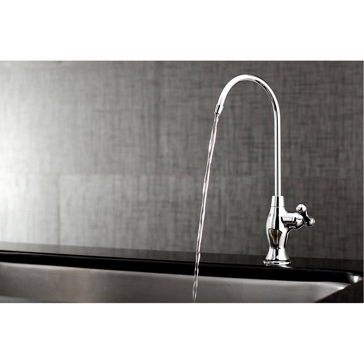 Kingston Brass KSAG3192AL Restoration REVERSE Osmosis System Filtration Water Air Gap Faucet, Polished Brass