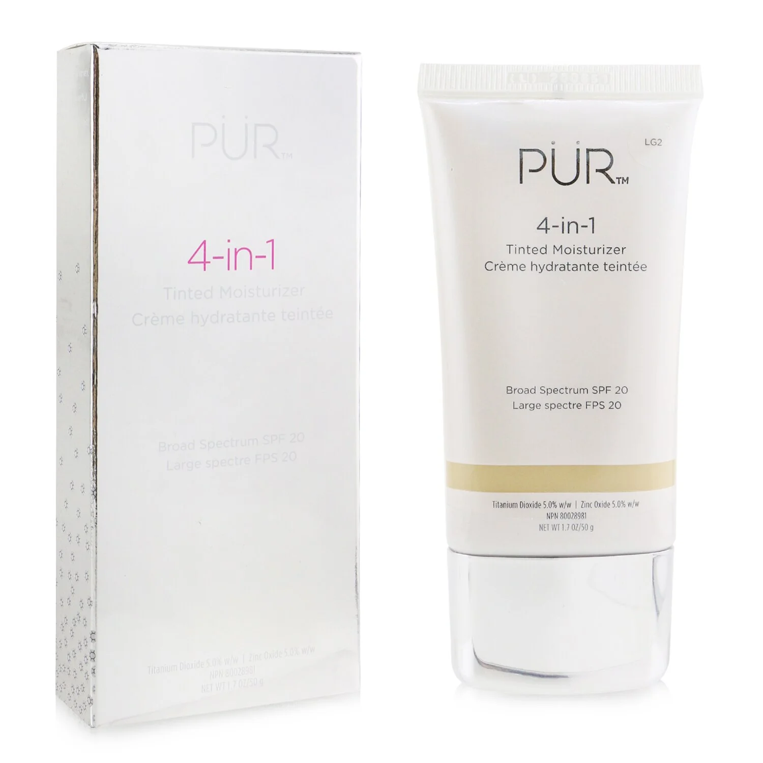 PUR (PurMinerals) 4 in 1 Tinted Moisturizer Broad Spectrum SPF 20 - # LP3 50g/1.7oz