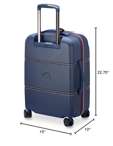 DELSEY PARIS Chatelet Air 2.0 Hardside Luggage with Spinner Wheels, Angora, Checked-Large 28 Inch