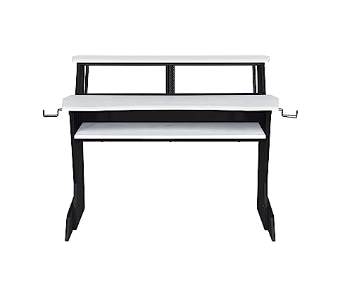 BE200 Series Music Studio Desk Workstation with 2 x 4U rack (Black)