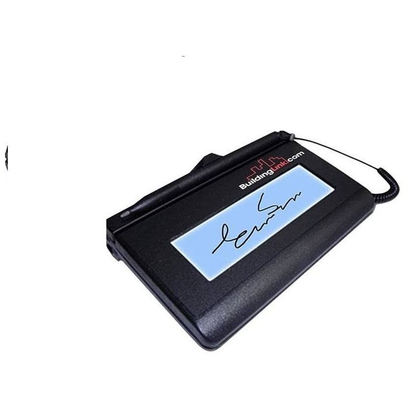 Topaz SigLite LCD 1X5 T-L460-HSB - USB Signature Terminal - 4.4x22 x 1.3x22