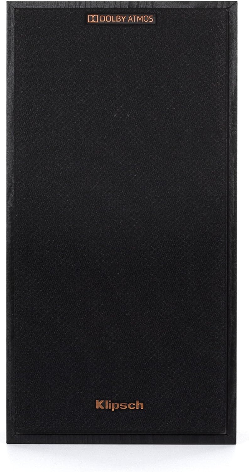 Klipsch R-41SA Powerful Detailed Home Speaker Set of 2 Black