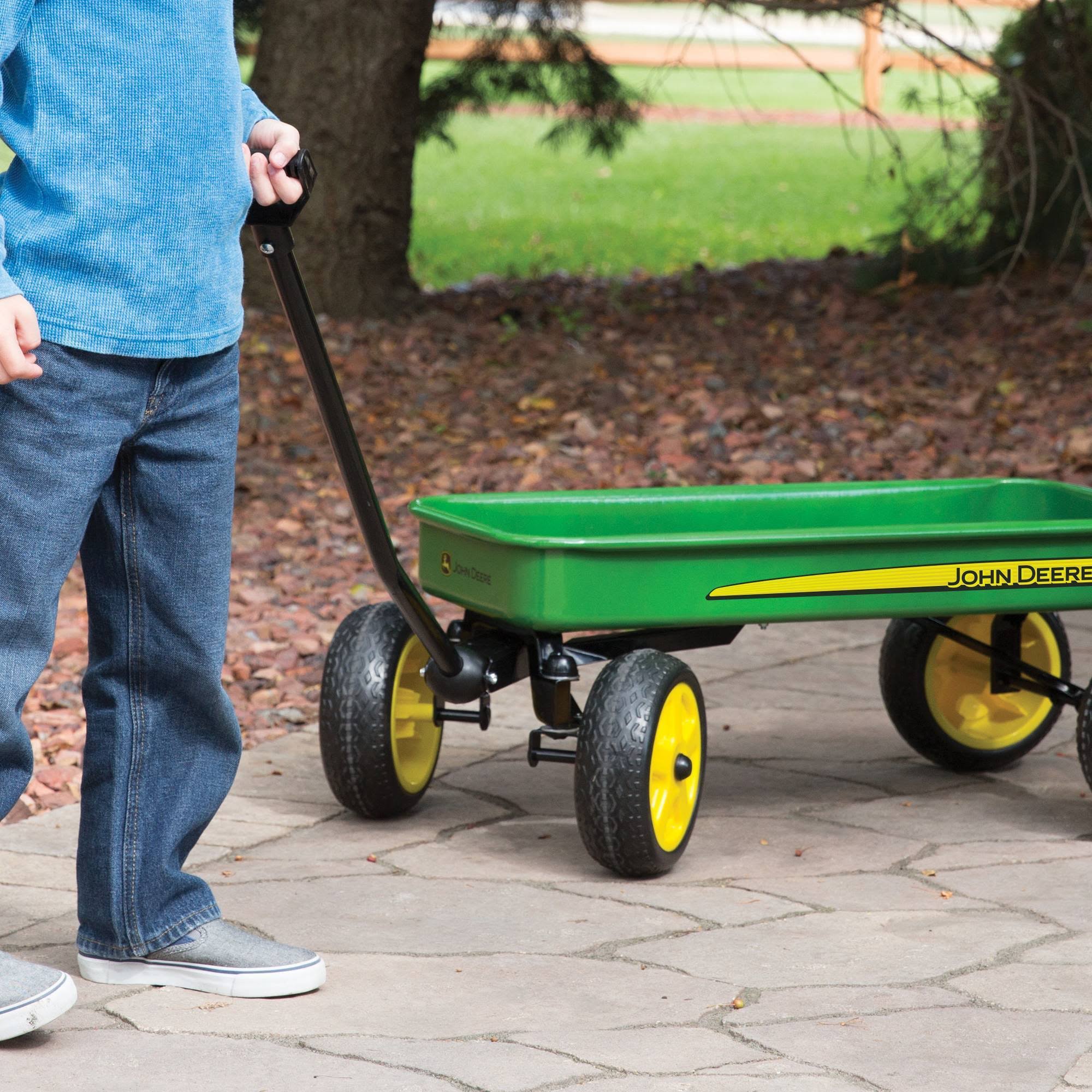 John Deere 28x22 Wagon - Green