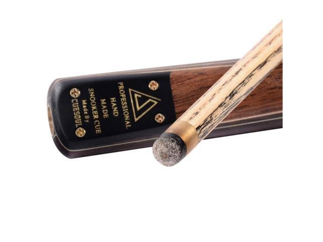 CUESOUL CSSC013 Handcraft 57inch 3/4 Jointed Snooker Cue with Snooker Cue Case