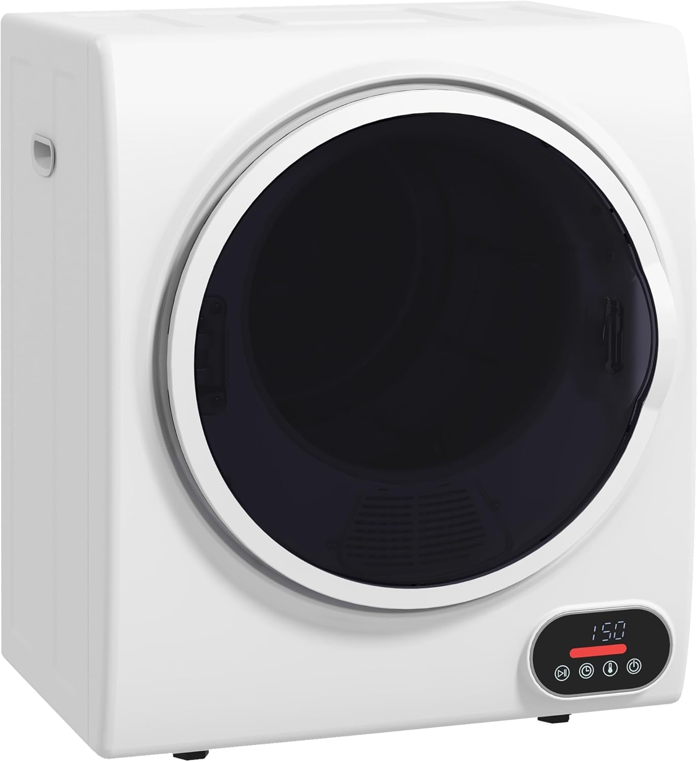 Portable Clothes Dryer│120v 850w Compact Dryer With Intelligent, 1.5 Cu.Ft Stainless Steel Drum│Front Load Electric Dryer For Apartments, Dorms, Rvs