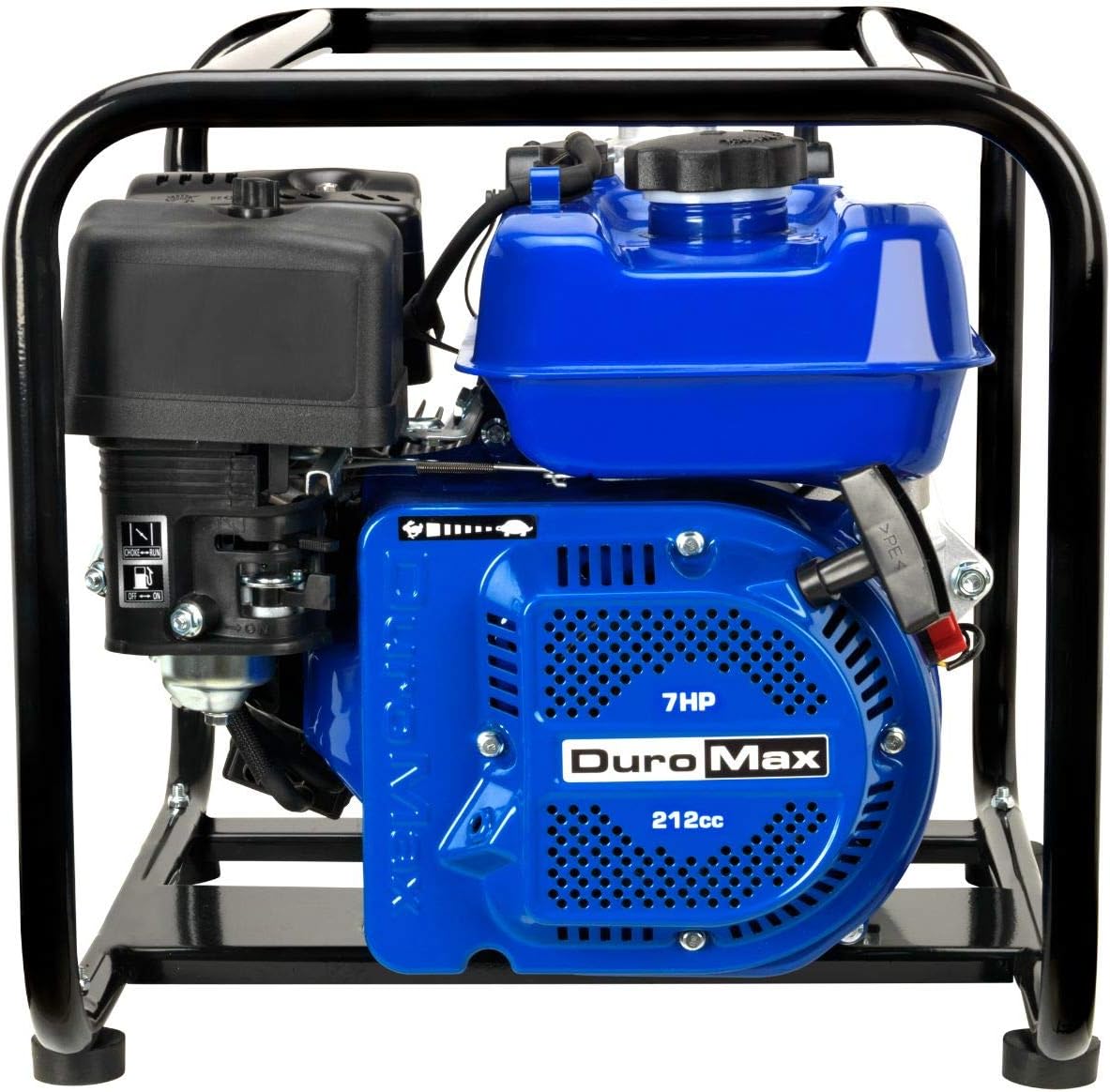 DuroMax XP650WP 208cc 220-Gpm 3,600-Rpm 3-Inch Gasoline Engine Portable Water Pump, 50 State Approved, XP650WP, Blue