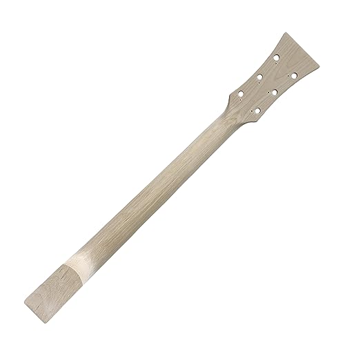 DBL DIY Electric Guitar Kit,Semi-Hollow Body Electric Guitar,with Paulownia Wood Core and Maple Plywood,6 Strings,Build Your Own Guitar