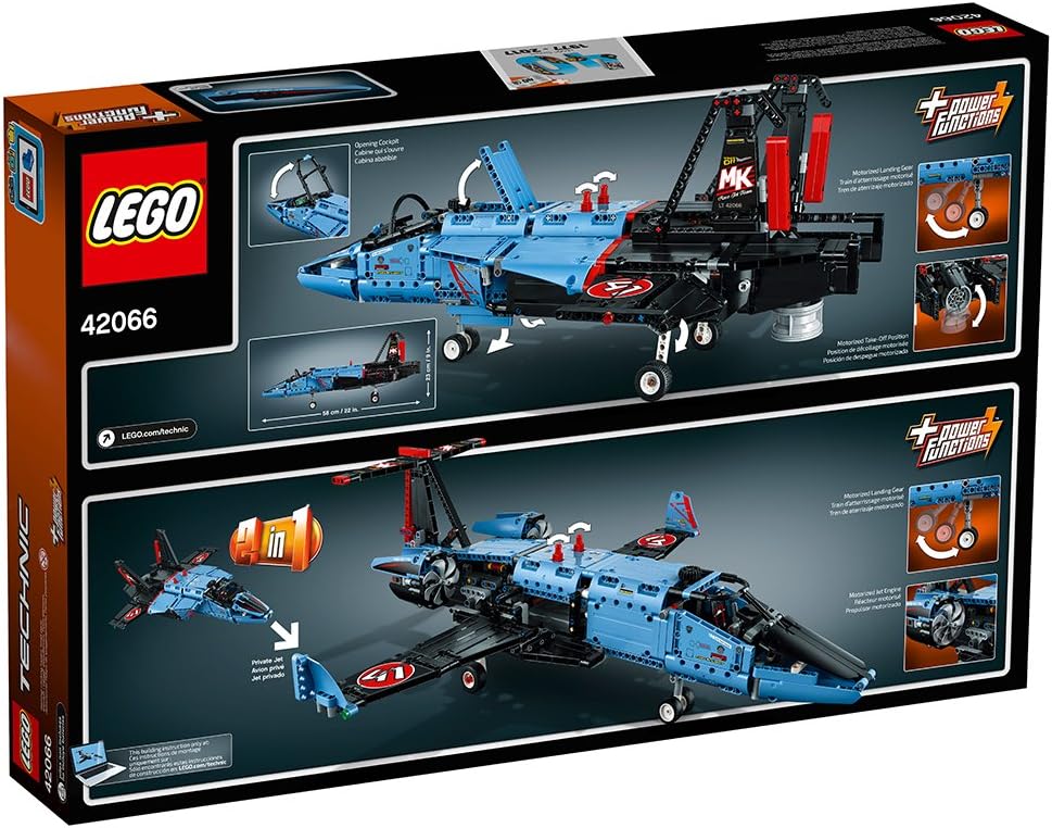 LEGO Technic Air Race Jet 42066 Building Kit (1151 Piece)